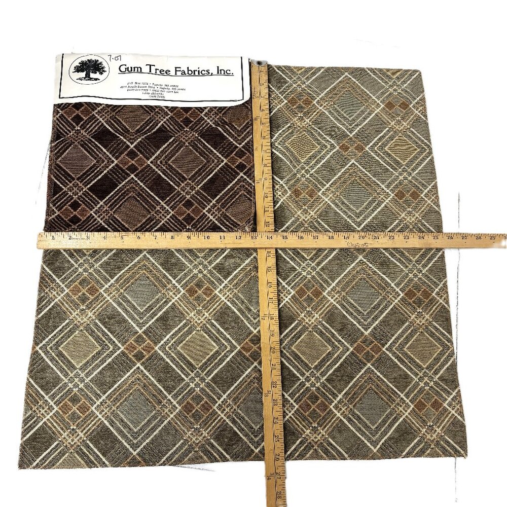 Gum Tree Fabrics upholstery Fabric -  cardiff pattern Vtg  Sample